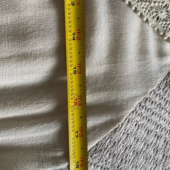 Miss Me Cream Drape Collar Cardigan- Size S - Picture 11 of 16